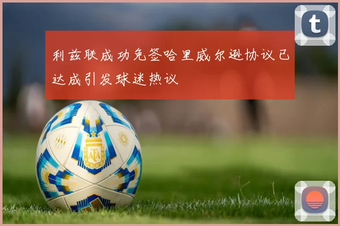 利兹联成功免签哈里威尔逊协议已达成引发球迷热议